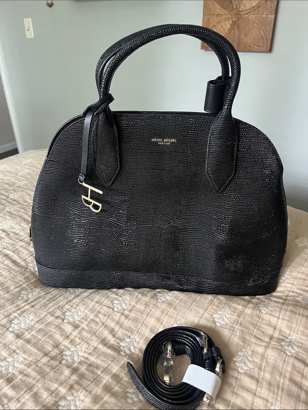 Henri Bendel Miss Bendel Dome Satchel